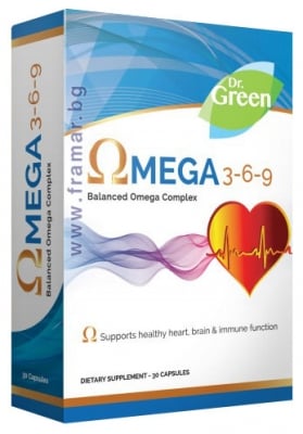 ОМЕГА 3 - 6 - 9 капсули 1000 мг * 30 DR. GREEN