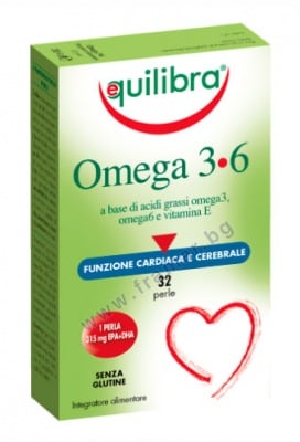 ЕКВИЛИБРА ОМЕГА 3 - 6 капсули * 32