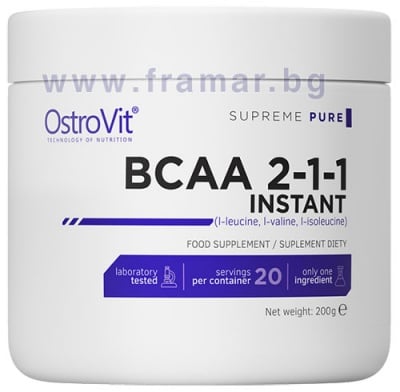ОСТРОВИТ BCAA ИНСТАНТ прах 200 г
