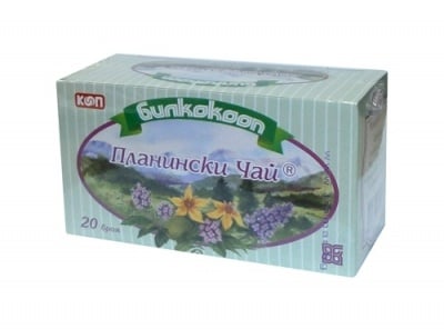 ЧАЙ ФИЛТЪР ПЛАНИНСКИ * 20 БИЛКОКООП