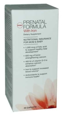 ПРЕНАТАЛ табл. * 60 GNC