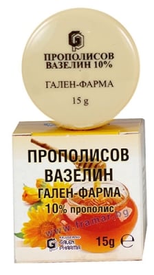 ПРОПОЛИСОВ ВАЗЕЛИН 10% 15 г ГАЛЕН - ФАРМА