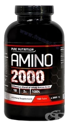 ПЮР НУТРИШЪН АМИНО 2000 табл. 2000 мг. * 160