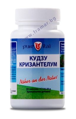 ПЮРВИТАЛ КУДЗУ КРИЗАНТЕЛУМ капсули * 60
