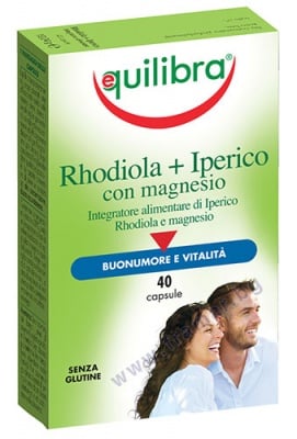 ЕКВИЛИБРА РОДИОЛА, ЖЪЛТ КАТАРИОН И МАГНЕЗИЙ капсули * 40