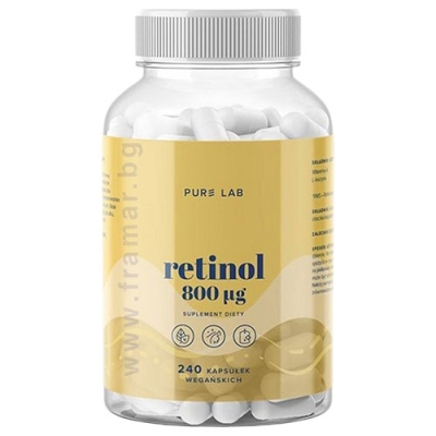 АУРА ХЕРБАЛС РЕТИНОЛ ПЮР ЛАБ капсули 800 µg * 240 