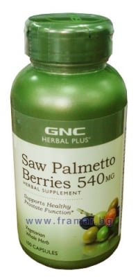 САО ПАЛМЕТО капсули 540 мг * 100 GNC