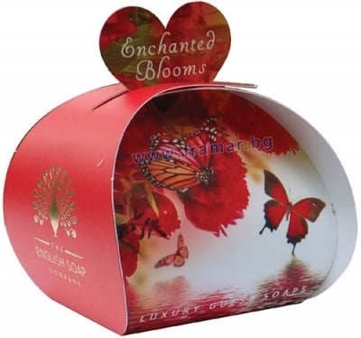 САПУН ИНГЛИШ СОУП КАМПЪНИ ОЧАРОВАТЕЛЕН ЦВЯТ 3 * 20 гр.