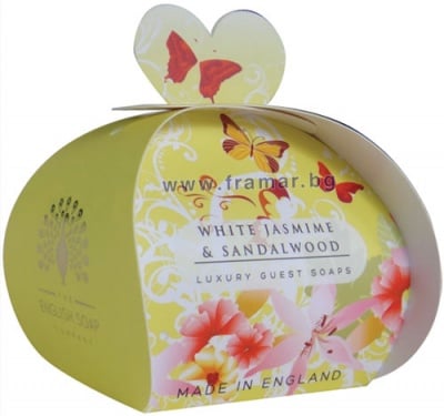 САПУН ИНГЛИШ СОУП КАМПЪНИ БЯЛ ЖАСМИН И САНДАЛОВО ДЪРВО 3 * 20 гр.