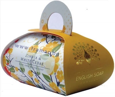 САПУН ИНГЛИШ СОУП КАМПЪНИ ЦИНИЯ И БЯЛ КЕДЪР 260 гр.