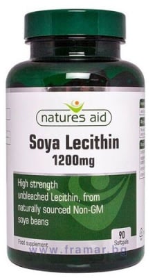 НЕЙЧЪРС ЕЙД СОЕВ ЛЕЦИТИН капсули * 90