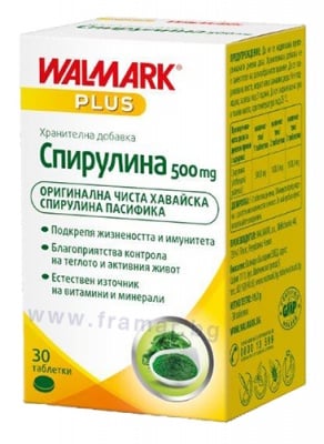 СПИРУЛИНА таблетки * 30 ВАЛМАРК
