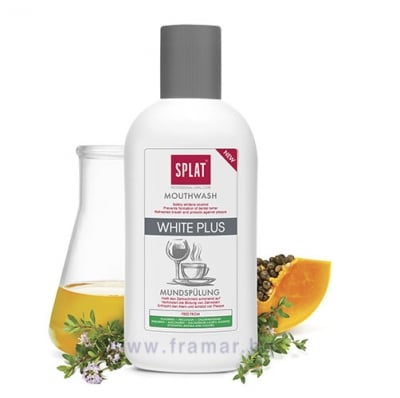 ВОДА ЗА УСТА СПЛАТ УАЙТ ПЛЮС 275 мл.