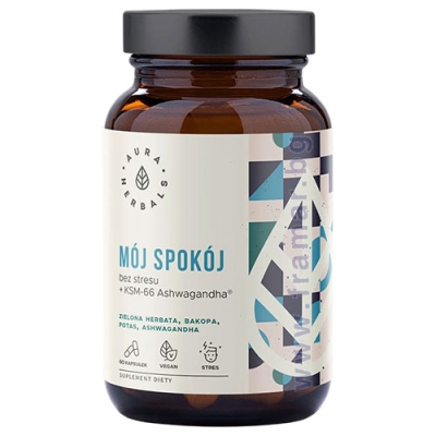 АУРА ХЕРБАЛС СПОКОЕН ДЕН + KSM-66 АШВАГАНДА капсули * 60