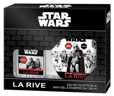 ЛА РИВ КОМПЛЕКТ STAR WARS ТОАЛЕТНА ВОДА 50 мл + ДУШ ГЕЛ / ШАМПОАН 2 в 1 250 мл