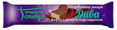 ВАФЛА ДИВА С КАКАО 35 гр.