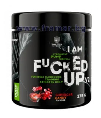 СУИДИШ СУПЛЕМЕНТС I AM F***ED UP СЕРИЯ PUMP 375 гр.