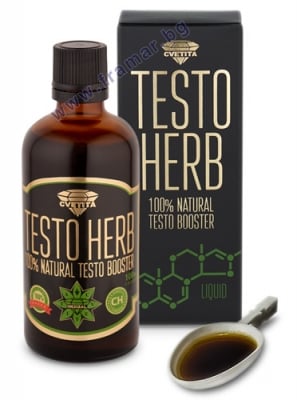 ТЕСТО ХЕРБ течна формула 100 мл ЦВЕТИТА ХЕРБАЛ