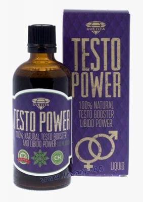 ТЕСТО ПАУЪР течна формула 100 мл. ЦВЕТИТА ХЕРБАЛ