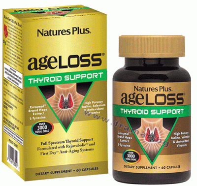 НЕЙЧЪРС ПЛЮС AGE LOSS ТИРОИД СЪПОРТ капсули * 60