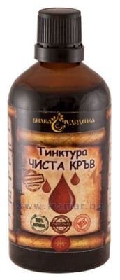 БИЛКА ЧУДОДЕЙКА ТИНКТУРА ЧИСТА КРЪВ 100 мл