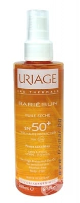 УРИАЖ BARIESUN СЛЪНЦЕЗАЩИТНО СУХО ОЛИО СПРЕЙ SPF 50+ 200 мл.