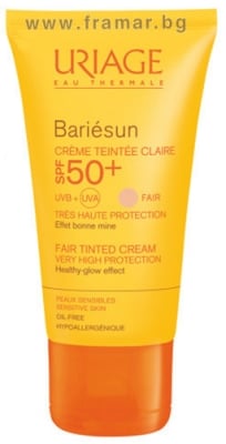 УРИАЖ BARIESUN ТОНИРАН КРЕМ ЗА ЛИЦЕ СВЕТЪЛ ЦВЯТ SPF 50+ 50 мл.