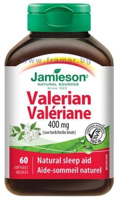 ДЖЕЙМИСЪН ВАЛЕРИАНА капсули 400 мг * 60