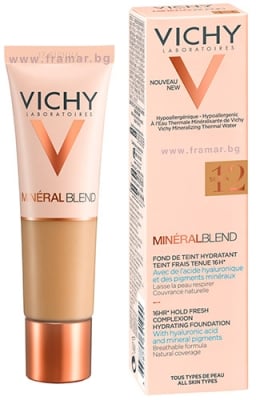 ВИШИ МИНЕРАЛБЛЕНД ФОН ДЬО ТЕН 12 СИЕНА 30 мл