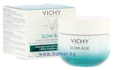 ВИШИ SLOW AGE ДНЕВЕН КРЕМ ПРОТИВ СТАРЕЕНЕ ЗА НОРМАЛНА ДО СУХА КОЖА SPF 30 50 мл