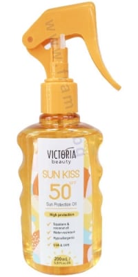 ВИКТОРИЯ БЮТИ СЪН КИС СЛЪНЦЕЗАЩИТНО ОЛИО СПРЕЙ ЗА ТЯЛО SPF 50 200 мл 0770459