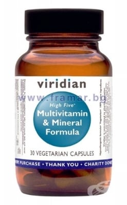 ВИТАМИНИ И МИНЕРАЛИ капсули * 30 VIRIDIAN