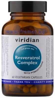 РЕСВЕРАТРОЛ КОМПЛЕКС капсули * 60 VIRIDIAN