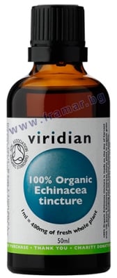 ЕХИНАЦЕЯ ОРГАНИК тинктура 50 мл VIRIDIAN