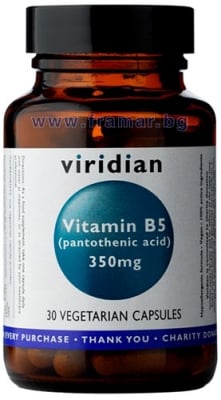ВИТАМИН B5 капсули 350 мг * 30 VIRIDIAN