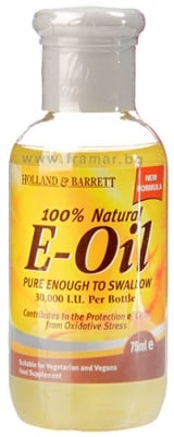 ВИТАМИН Е 30000 I.U. течен 75 мл HOLLAND & BARRETT