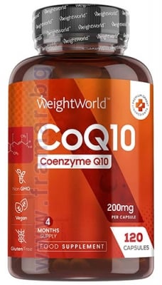 УЕЙТ УЪРЛД КОЕНЗИМ Q10 капсули 200 мг * 120 118771 WW
