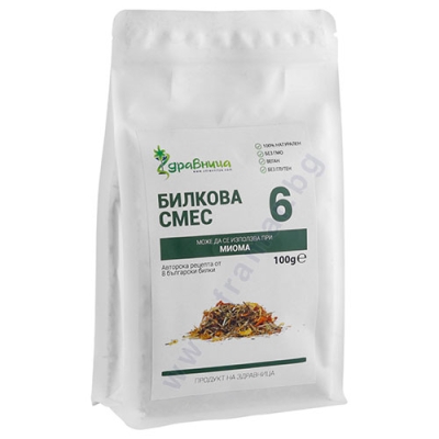 БИЛКОВА СМЕС №6 100 г ЗДРАВНИЦА