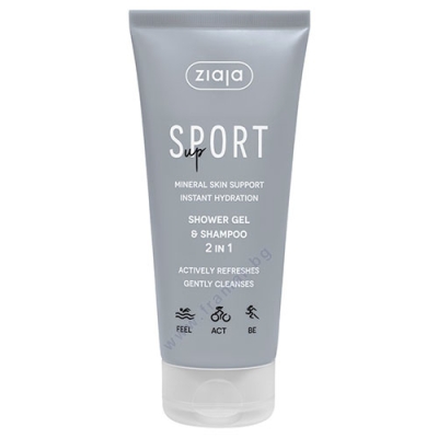ЖАЯ СПОРТ ЪП ШАМПОАН И ДУШ ГЕЛ 2 в 1 200 мл