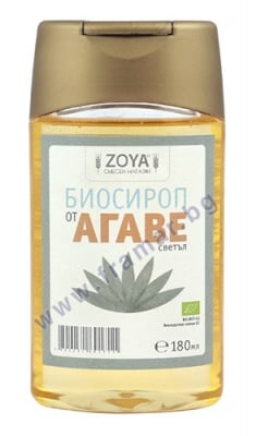 ЗОЯ БИО СИРОП ОТ АГАВЕ - СВЕТЪЛ 180 мл