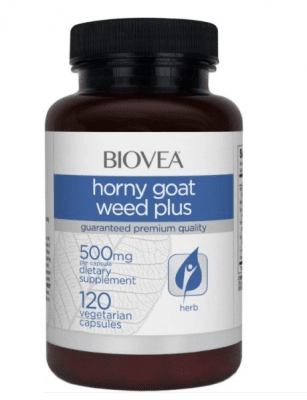 Biovea Horny goat weed plus 120 capsules / Биовеа Хорни плюс 120 капсули