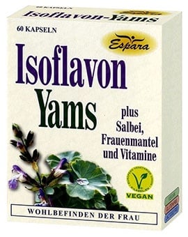 Isoflavone Yams 60 capsules Es