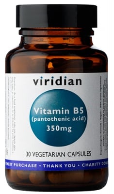 Vitamin B5 350 mg 30 capsules