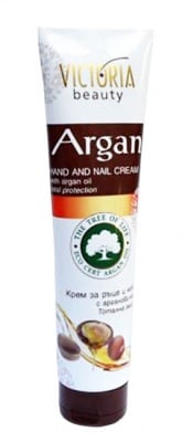 Victoria beauty argan hand and nail cream 100 ml. / Виктория бюти крем за ръце и нокти с арганово масло 100 мл.