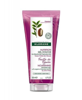 Klorane nourishing shower gel with fig leaf 200 ml / Клоран душ - гел с листа от смокиня 200 мл