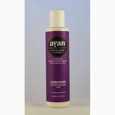 Ayan Conditioner with bulgarian lavender dry and damaged hair 200 ml. / Аян Балсам с Лавандула за суха и изтощена коса 200 мл.