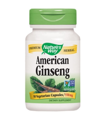 American jinseng 550 mg 50 cap