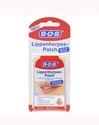 S.O.S Lip herpes patches 12 p