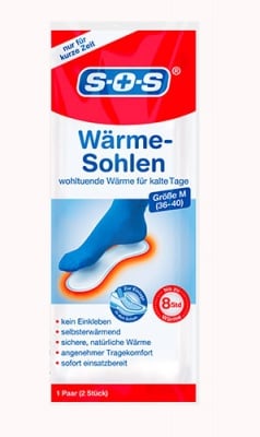 S.O.S. Warming shoe insoles 1