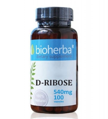 Bioherba D-ribose 540 mg 100 c